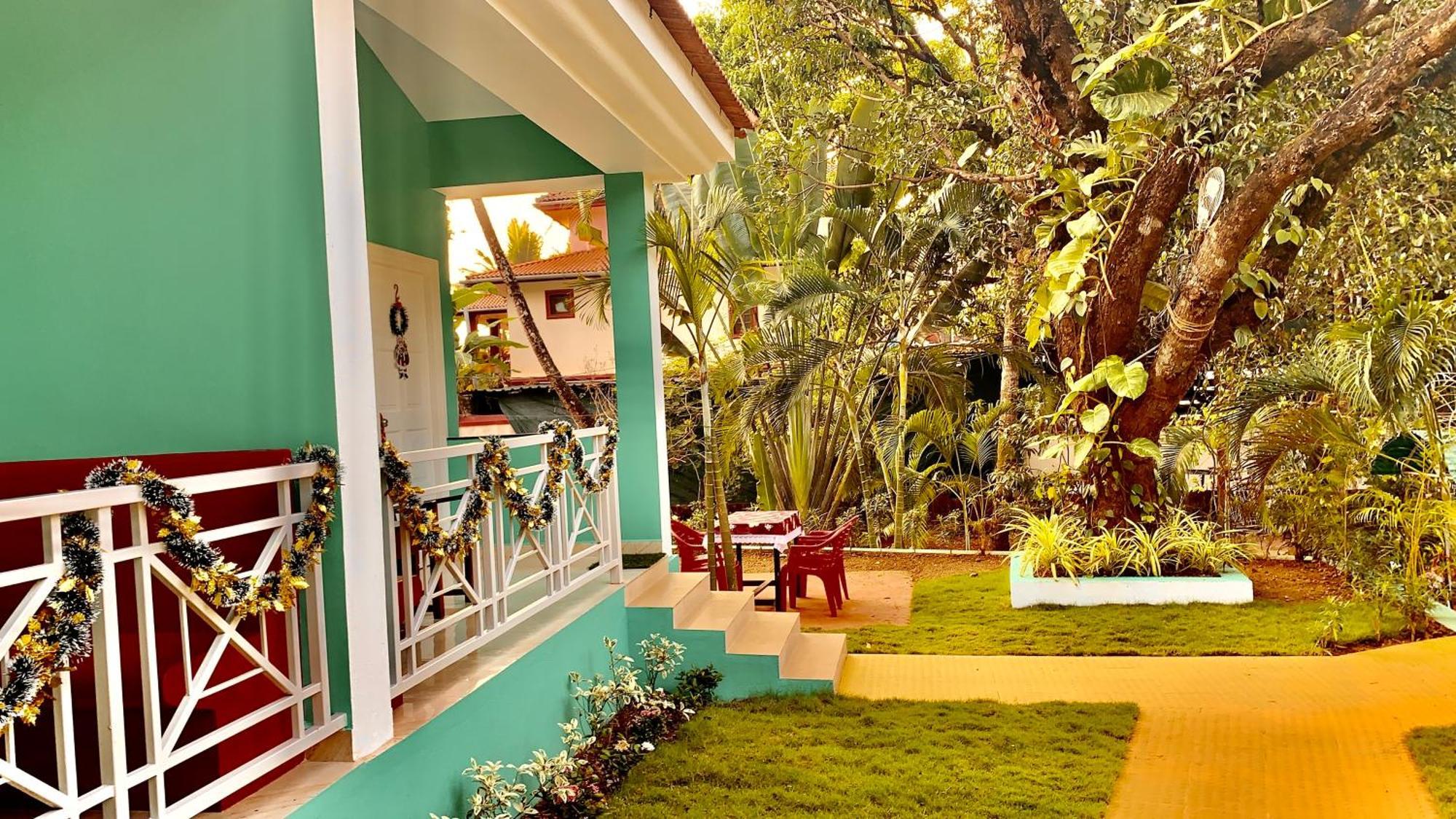 Stan-Inn, North Goa, Vagator, With Strong Wifi,Free Private Parking & Kitchen, Can Cook Where You Stay Exterior foto